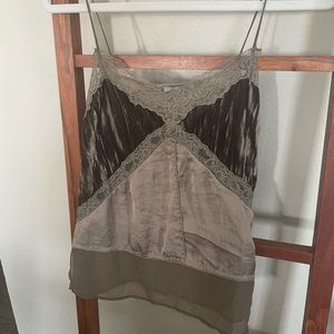 Lace / Velvet Zara Tank Top